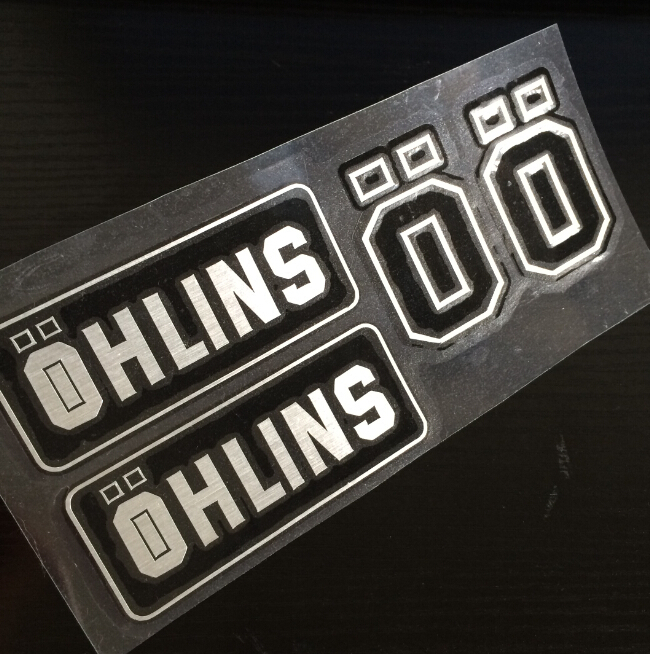 ߸ OHLINS  Į ƼĿ  Į ohlin OHLINS   /ohlins motorcycle shock absorbers ohlin sticker motorcycle decals for yamaha ohlins motorcy
